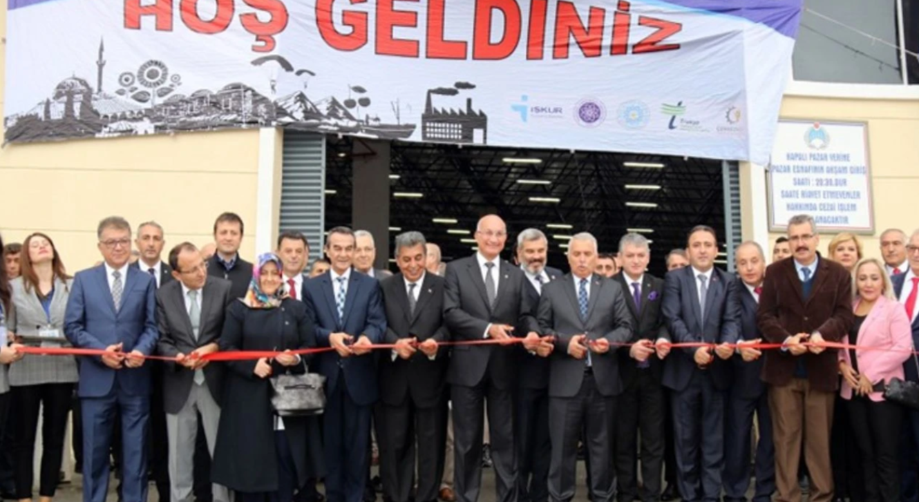 TEK-İF 2019 KAPALI PAZAR YERİ’NDE AÇILDI